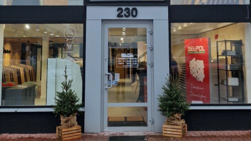 Bel-Pol Podłogi Drzwi ul. Bartycka 24 Warszawa. Nowy salon.