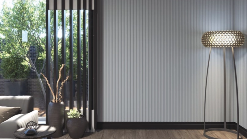 Ściana inna niż wszystkie. Wyciszające lamele ścienne w 