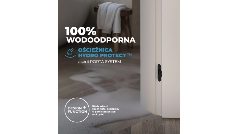 Ościeżnica wodoodporna PORTA Hydro Protect™ + drzwi POR