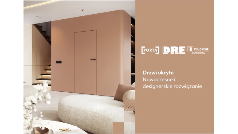 Drzwi ukryte w aranżacji wnętrz – przegląd modnych i pr