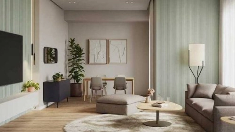 Kolorowe lamele ścienne AGT - bogata paleta kolorów i nies