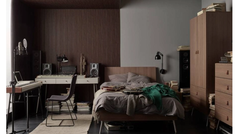 Gdzie się sprawdzą lamele ścienne? - Salon, sypialnia, ko