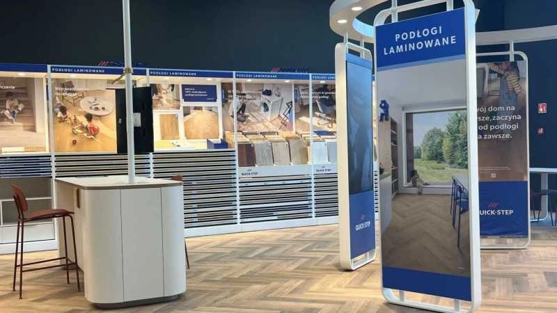 Quick-Step Concept Store Warszawie Okęcie Park  - Nowa Eksp