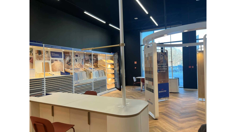 Quick-Step Concept Store w Warszawie Okęcie Park  - Nowa Ek