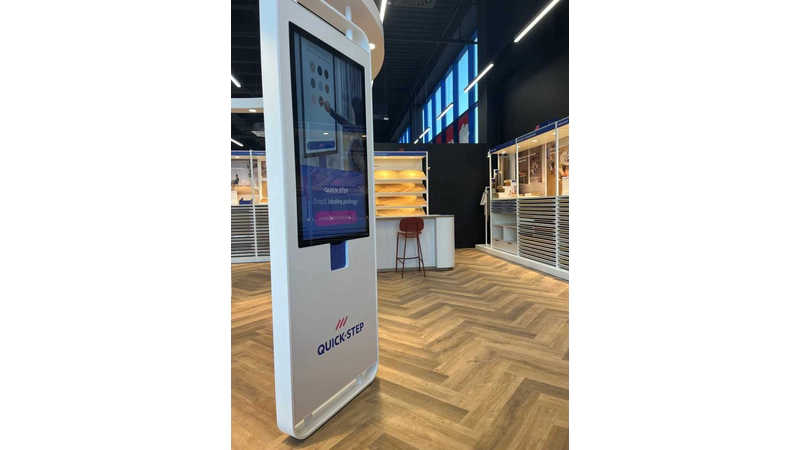 Quick-Step Concept Store w Warszawie Okęcie Park  - Nowa Ek