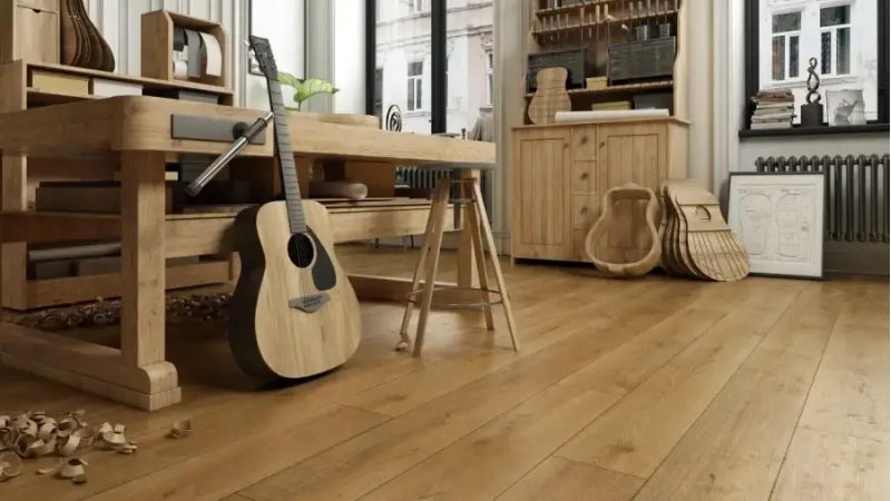 Jak układać panele podłogowe z V-fugą? Instrukcja krok p