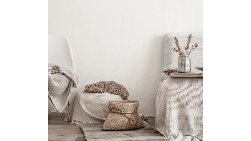 Salon w stylu boho - Inspiracje - 4.webp