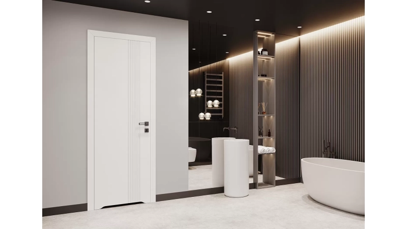 Wysokie drzwi wewnętrzne - nowoczesny sposób na optycznie 