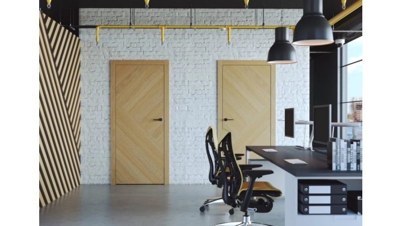 Drzwi fornirowane – okleina naturalna. PORTA Natura Classi