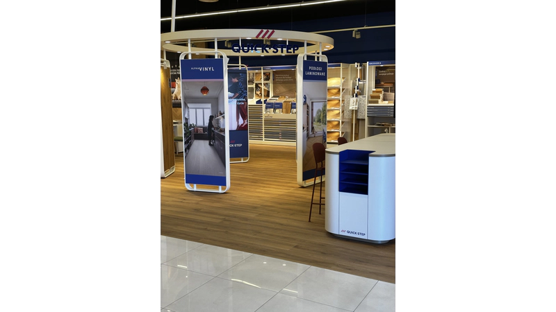 Quick-Step Concept Store w Poznaniu Franowo - Nowoczesna Eks