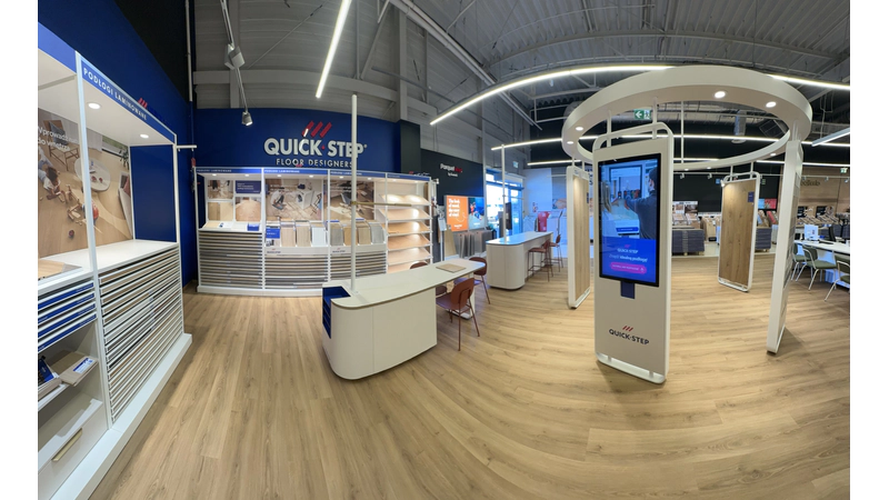 Quick-Step Concept Store w Poznaniu Franowo - Nowoczesna Eks