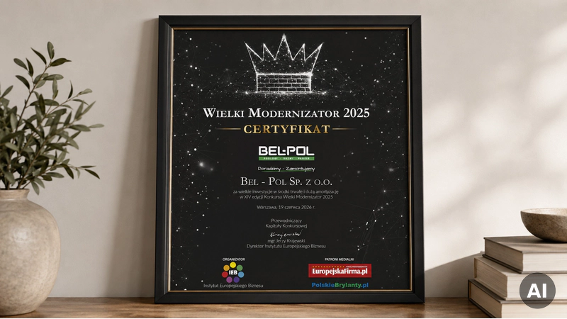 Bel-Pol z tytułem Wielki Modernizator 2025