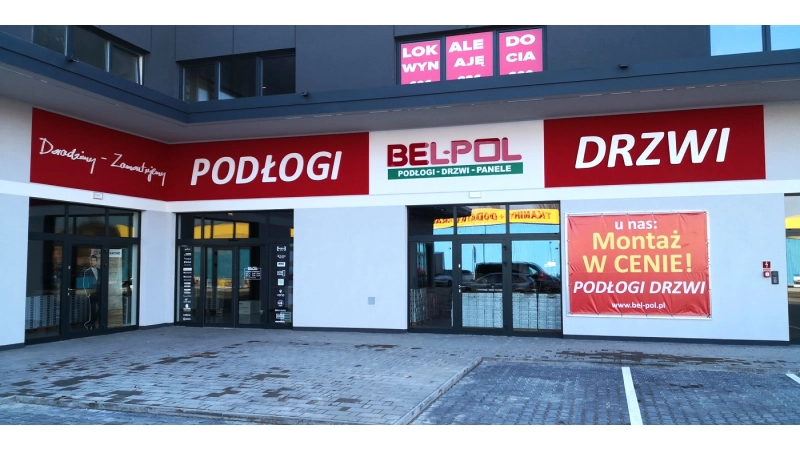 Otworzyliśmy salon Bel-Pol z drzwiami i podłogami w Łodzi