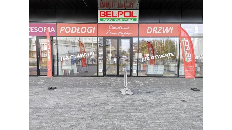 Otworzyliśmy nowy salon Bel-Pol z drzwiami i podłogami w W