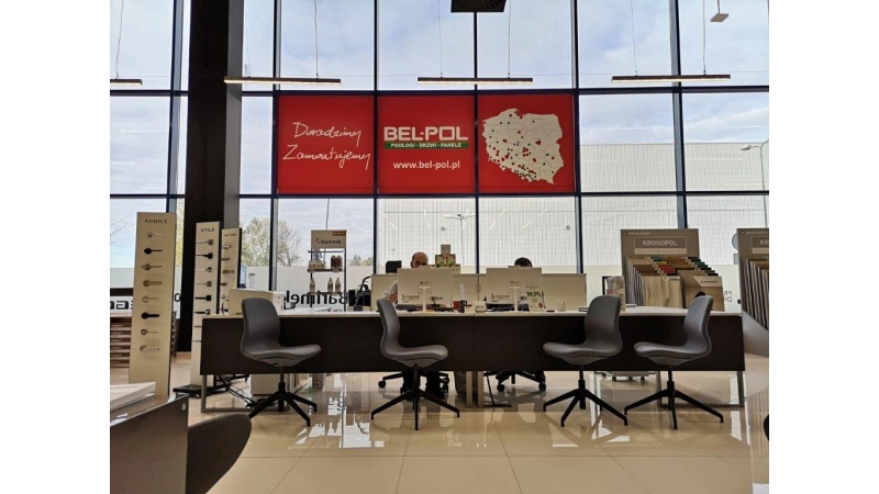 Otworzyliśmy nowy salon Bel-Pol z drzwiami i podłogami w W
