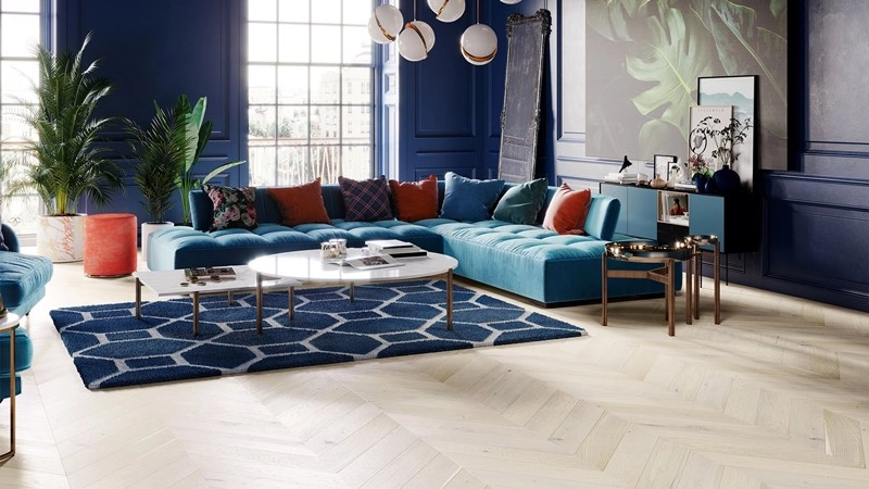 Podłogi w paryskim stylu czyli jodełka francuska z Barlink