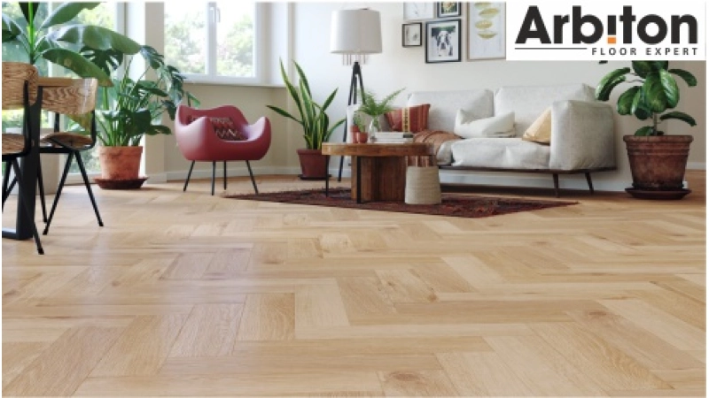Podłoga winylowa w jodełkę Arbiton