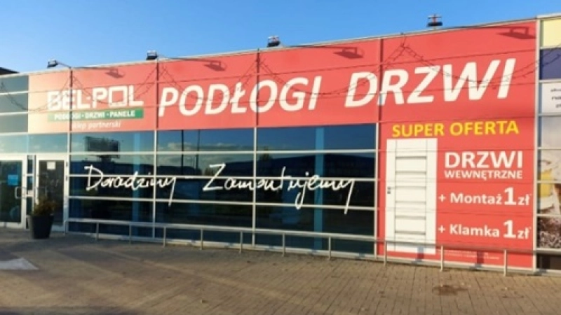 Otworzyliśmy nowy salon Bel-Pol z drzwiami i podłogami w G