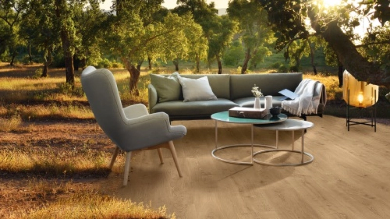 Panele podłogowe Egger Comfort - kiedy natura wkracza do wn