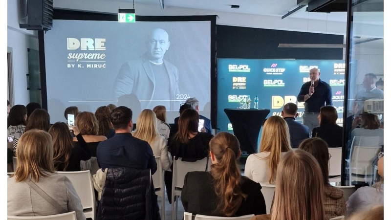 Spotkanie z Krzysztofem Miruciem ambasadorem marki DRE w Sal