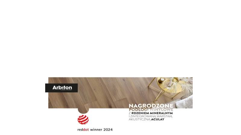 Najważniejsza nagroda w świecie designu - Red Dot dla paneli winylowych marki Arbiton - 957_0.jpg