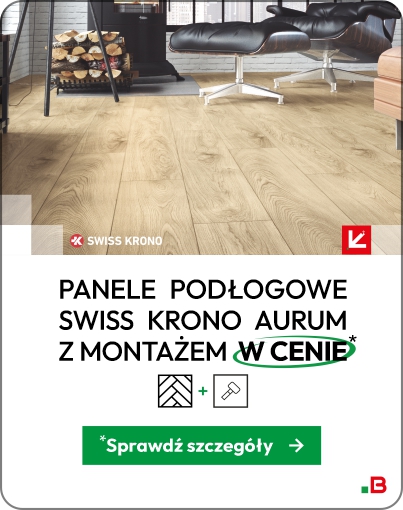 Panele podłogowe Aurum z montażem w cenie