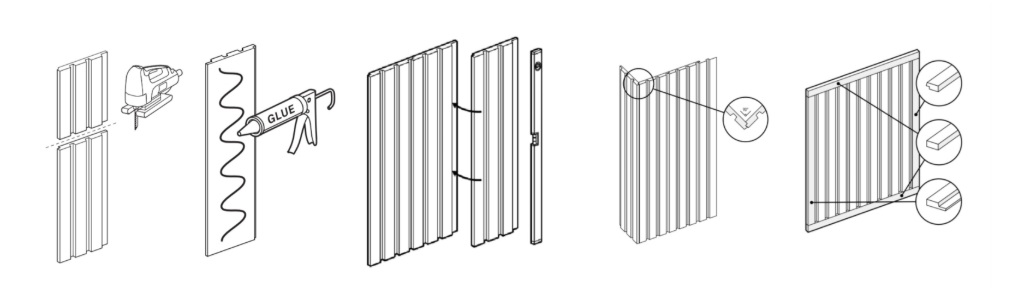 montaż lameli krok po kroku