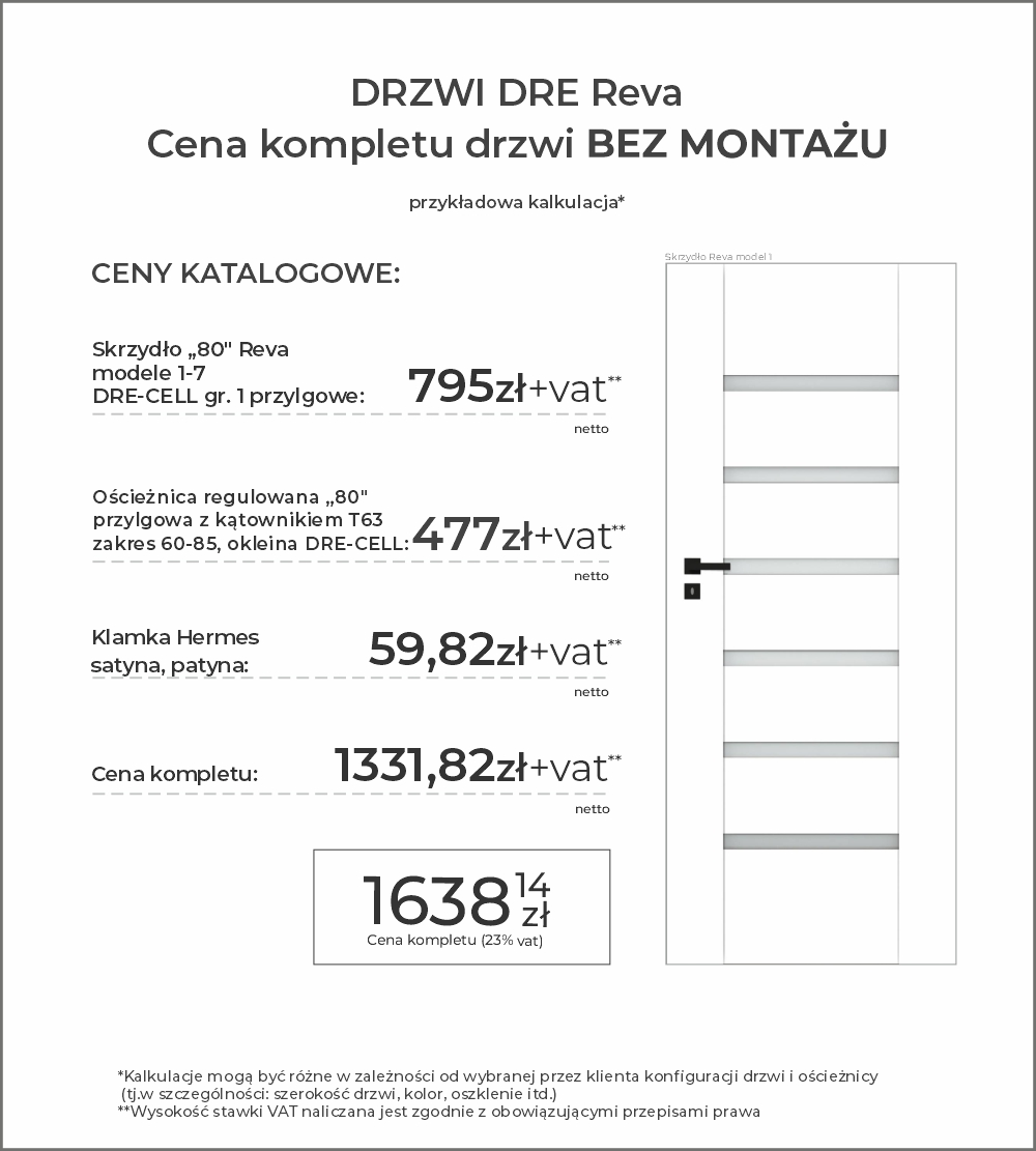 cenówka-dre-reva-bez-montażu