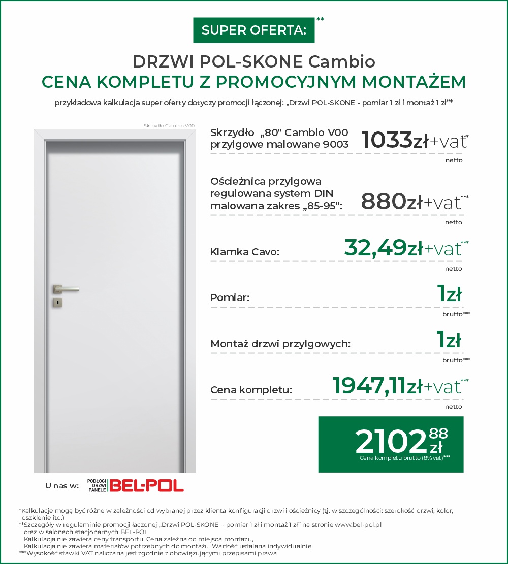 cenówka-drzwi-cambio-z-montażem
