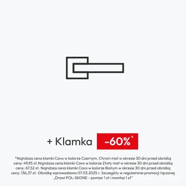 Klamka 60%