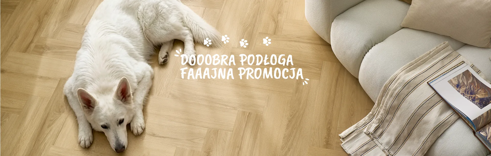 dooobra podłoga faaajna promocja