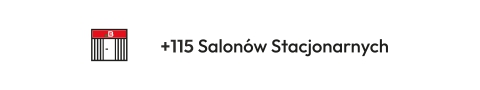 Mamy +115 Salonów Stacjonarnych