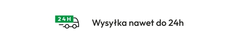 Wysyłka nawet do 24 godzin