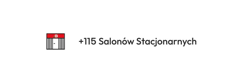 Mamy +115 Salonów Stacjonarnych