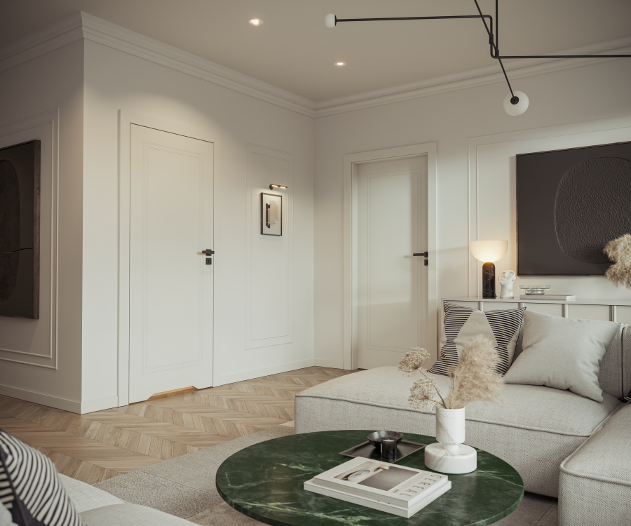 Drzwi bezprzylgowe Porta Vector Premium u aranżacja
