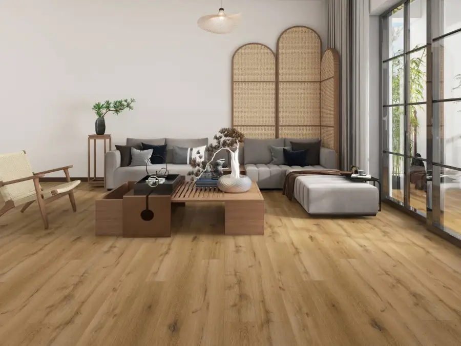 panele winylowe metamorphose emperor w pokoju dziennym