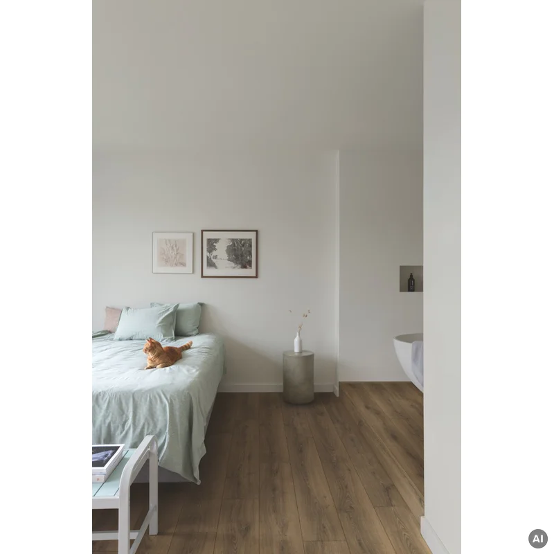 Panele podłogowe Dąb brązowy ciepły CLM5789 AC4 8 mm - 5