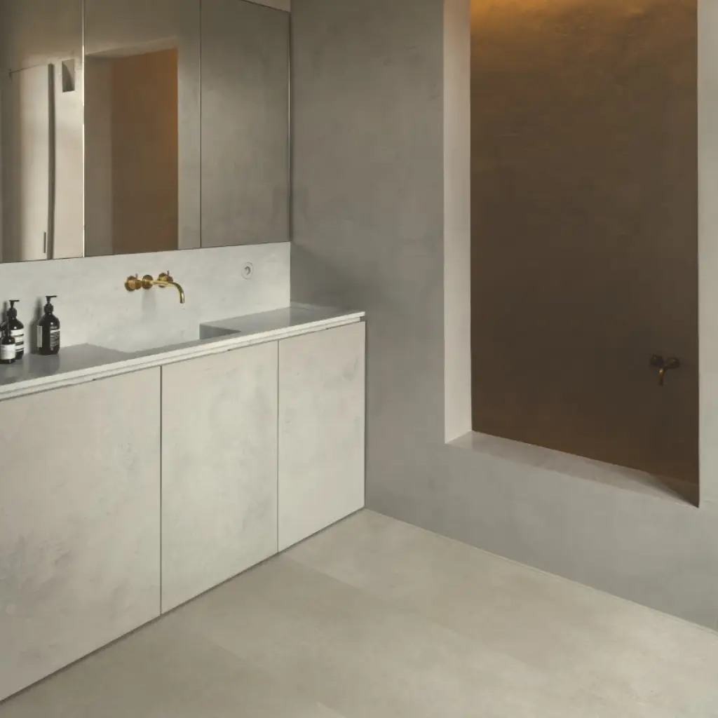 Panele Winylowe LVT Beton Sandstone ILGP40274 Klasa 33 2.5 mm, Panele winylowe, Illume Glue Plus, Quick-Step Unilin