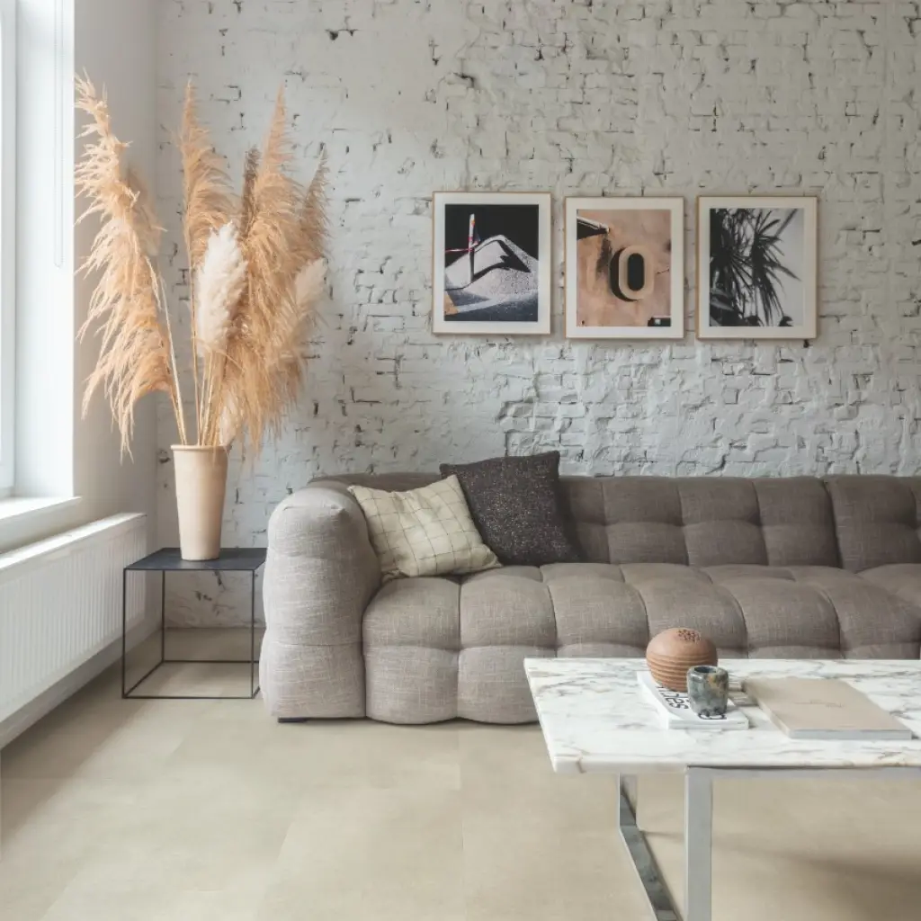 Panele Winylowe LVT Beton Sandstone ILGP40274 Klasa 33 2.5 mm, Panele winylowe, Illume Glue Plus, Quick-Step Unilin