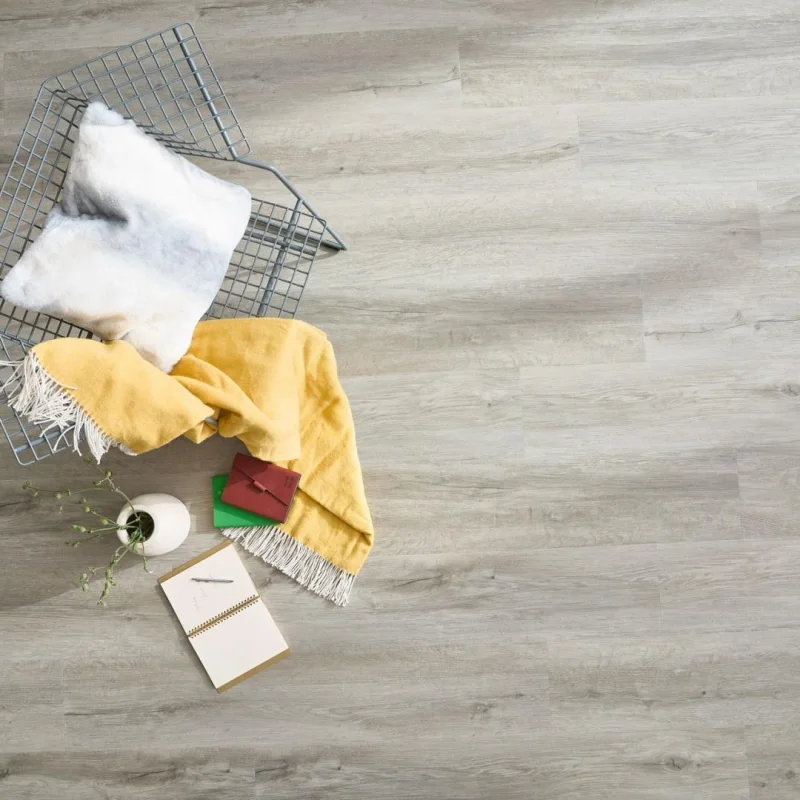 Panele winylowe ze zintegrowanym podkładem SPC LVT Dąb Med