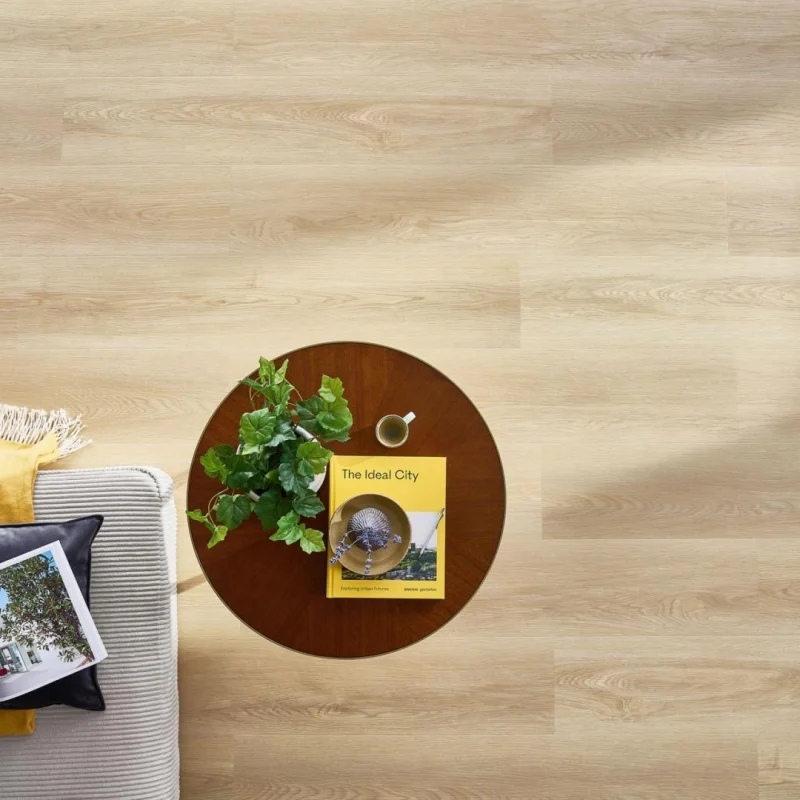 Panele winylowe ze zintegrowanym podkładem SPC LVT Dąb Ros