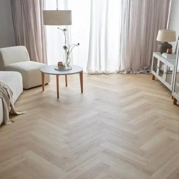 Panele winylowe SPC z podkładem Jodełka Dąb Michigan Klas