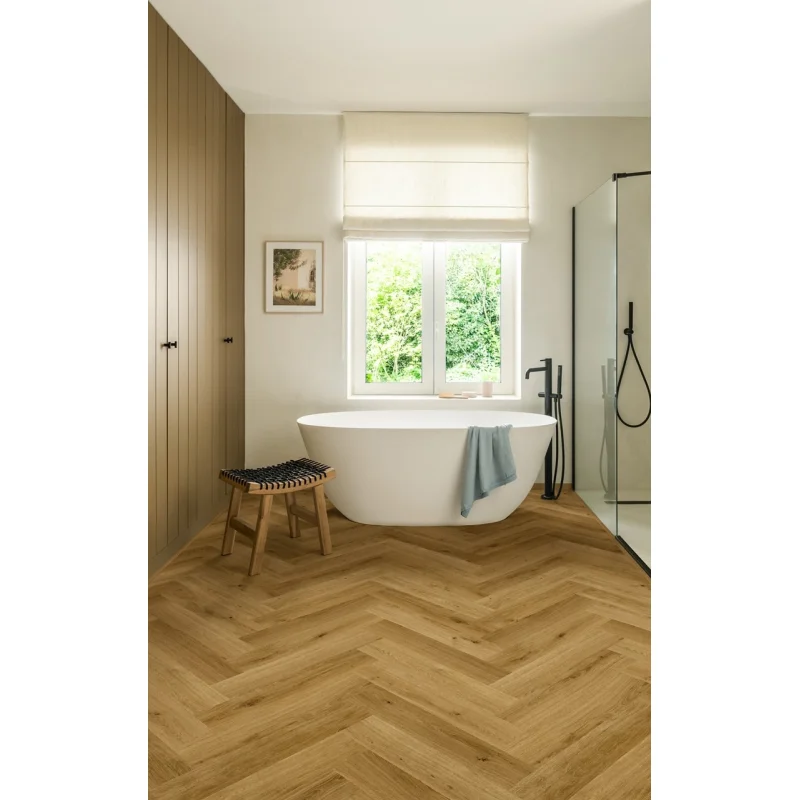 Panele podłogowe Dąb cynamonowy IMD8244 AC4 8 mm - 4