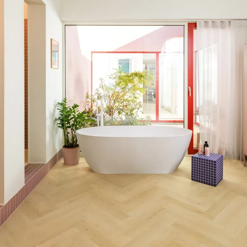 Panele podłogowe Dąb Imbirowy IMD8246 AC4 8 mm - 2