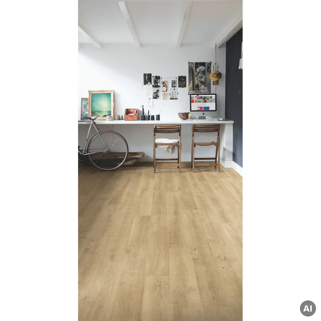 Panele Podłogowe Dąb Wenecja Naturalny EL3908 AC4 8 mm, Panele podłogowe, Eligna, Quick-Step Unilin