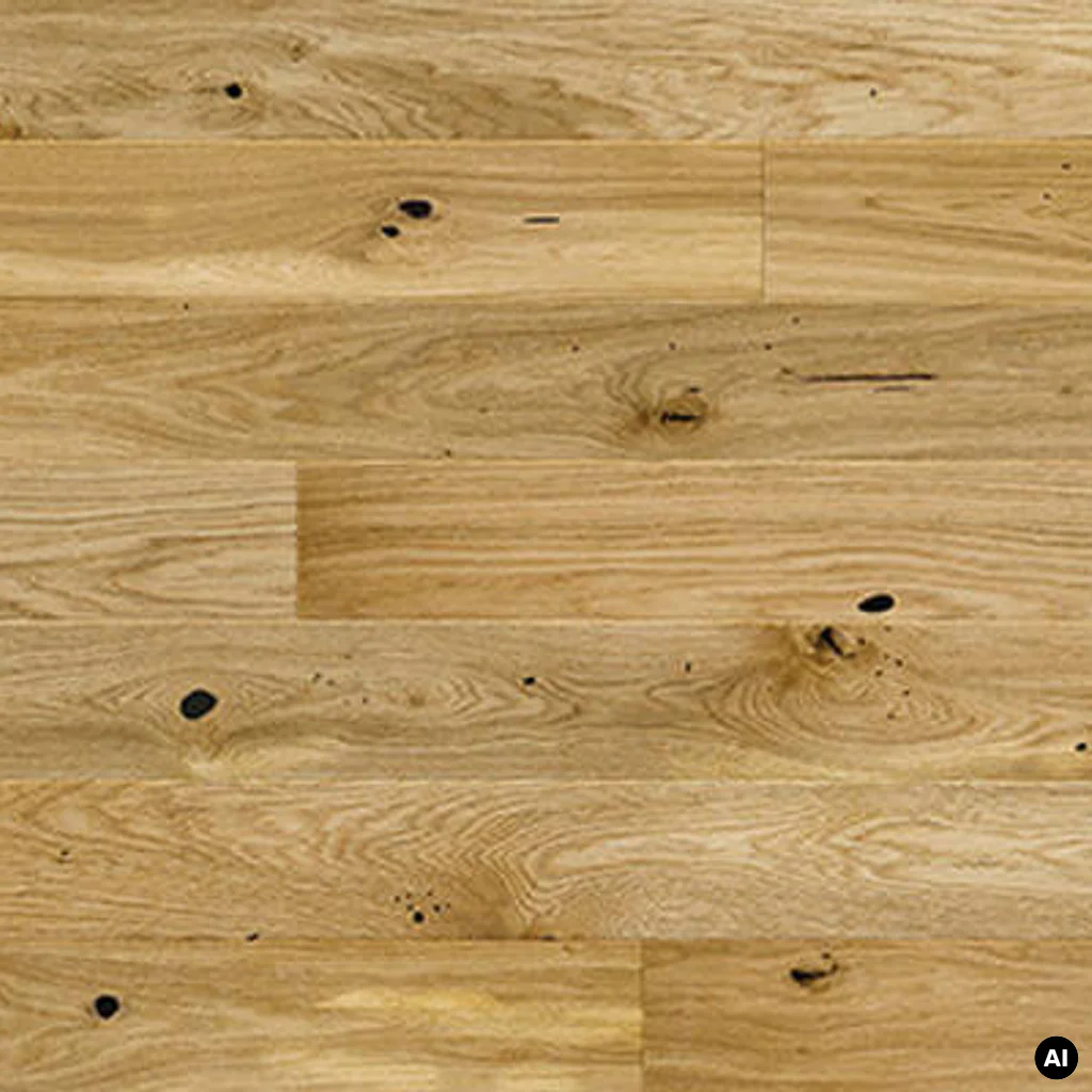 Podłoga drewniana Dąb Raisins Medio 14 mm, 1WG000774, Deska barlinecka, Pure Line, Barlinek