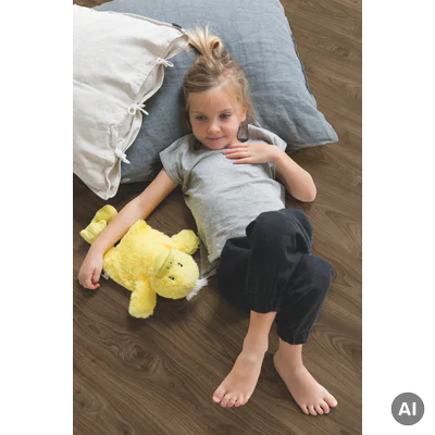 Panele Winylowe LVT Dąb Wiejski Ciemnobrązowy BAGP40027 Klasa 33 2.5 mm TAK