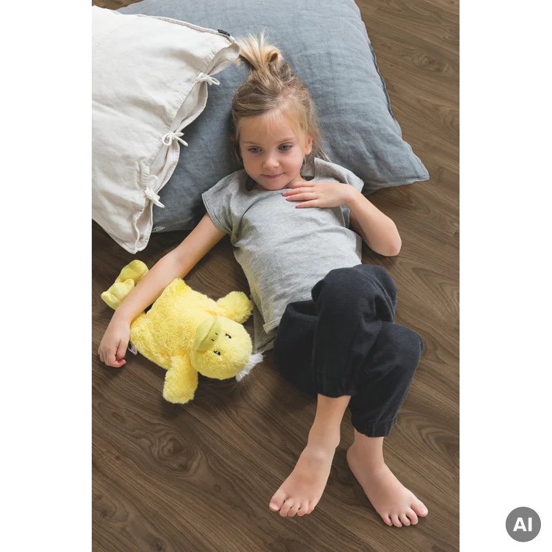 Panele Winylowe LVT Dąb Wiejski Ciemnobrązowy BAGP40027 Kl