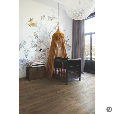 Panele Winylowe LVT Dąb Wiejski Ciemnobrązowy BAGP40027 Klasa 33 2.5 mm TAK