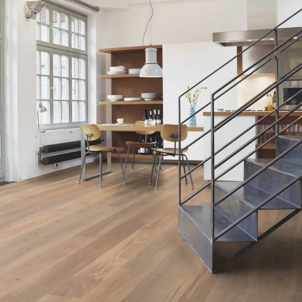 Dąb Andante White EIHD32JE 13 mm, Podłoga drewniana, Deska 1-lamelowa, Boen